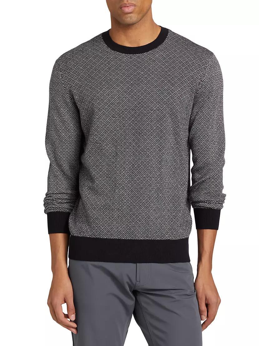 Geometric Wool Sweater Product Image