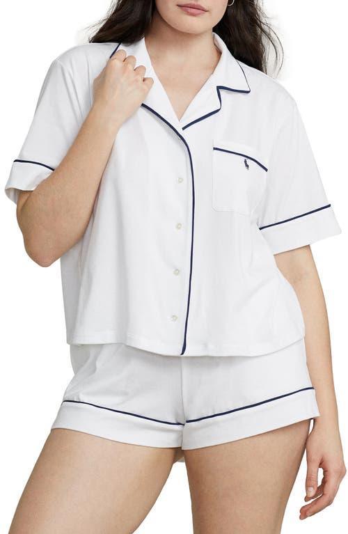 Womens Polo Essentials 2-Piece Cotton-Blend Sleep Set Product Image