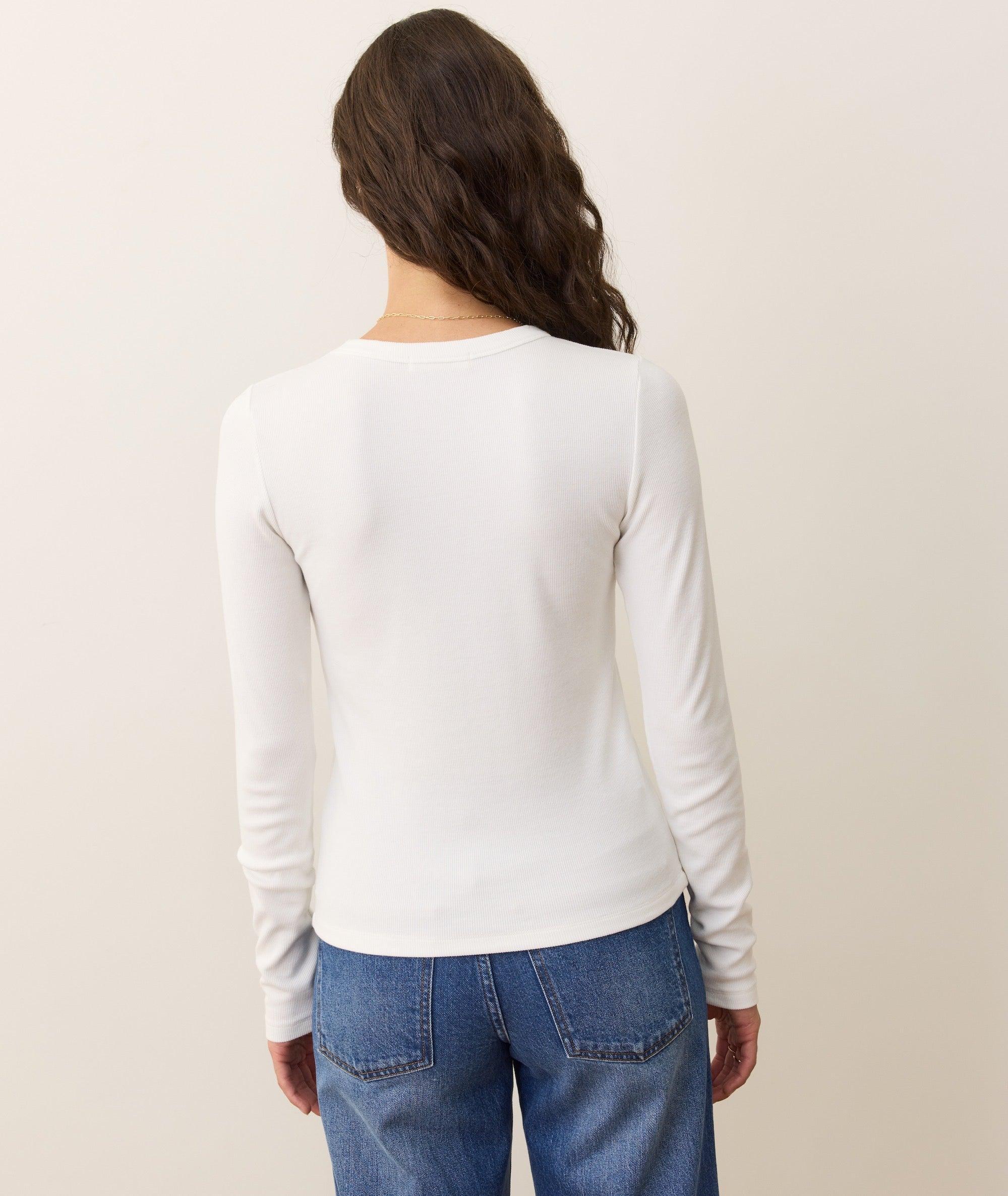 Lexi Rib Sun-In Longsleeve Crew Tee Product Image