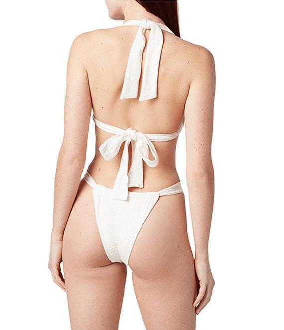 La Porte Chloe Jacquard Cheeky Hipster Swim Bottom Product Image