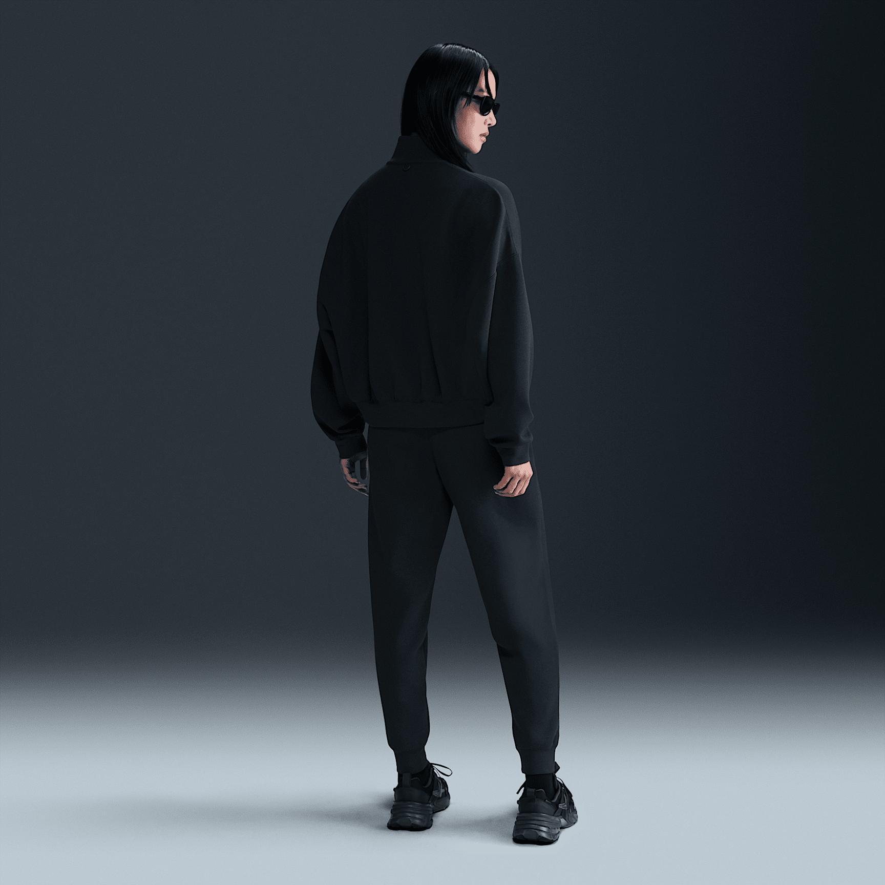 Nike Womens 24/7 ImpossiblySoft Dri-FIT Oversized Half-Zip Top Product Image