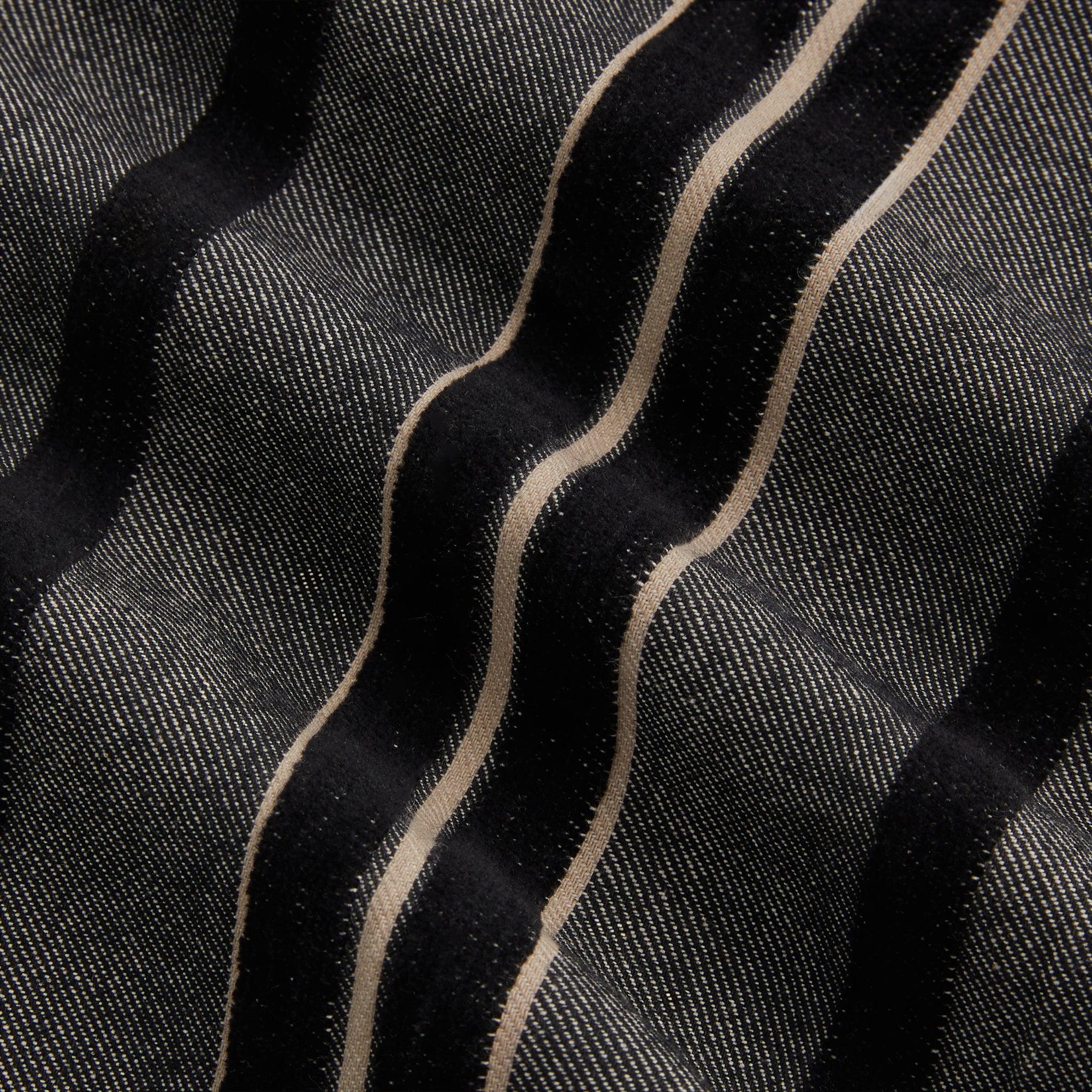 Kith Striped Flannel Barrow Pant - Black Male Product Image