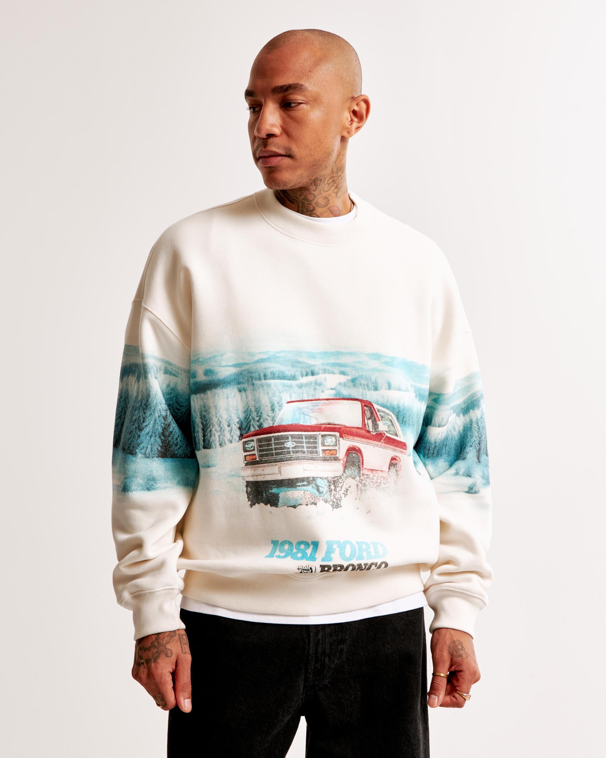 Budweiser Graphic Crew Sweatshirt Product Image