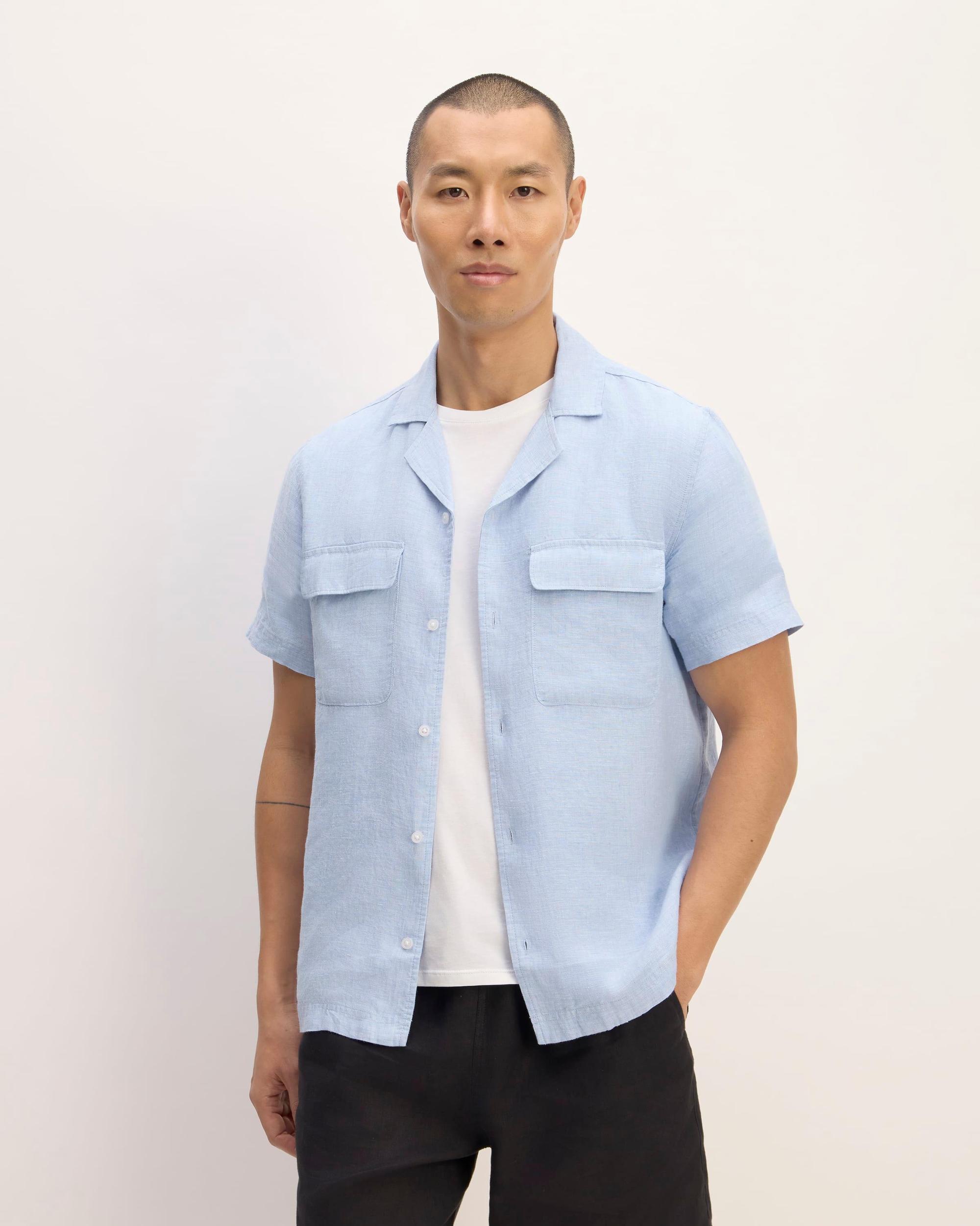 The Resort Shirt in Linen Product Image