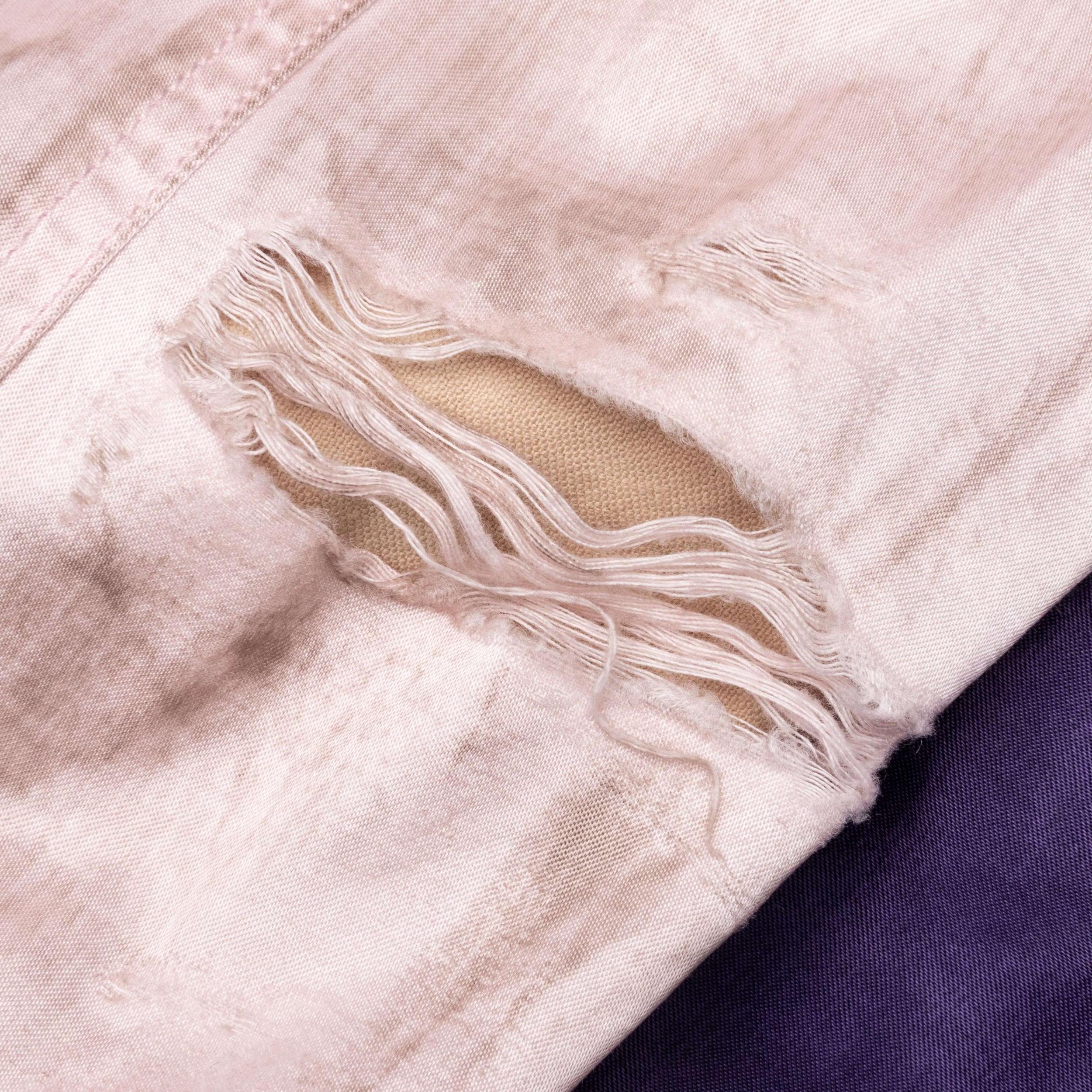Saint Michael Stadium Jacket - Purple/Pink Male Product Image