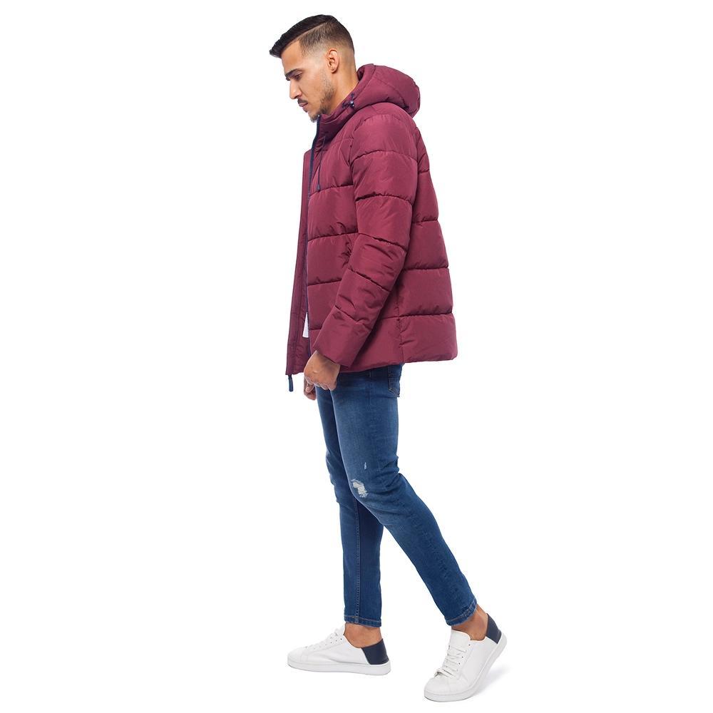 Men's Rokka&Rolla Thermal Heat Puffer Jacket, Size: Large, Blue Product Image