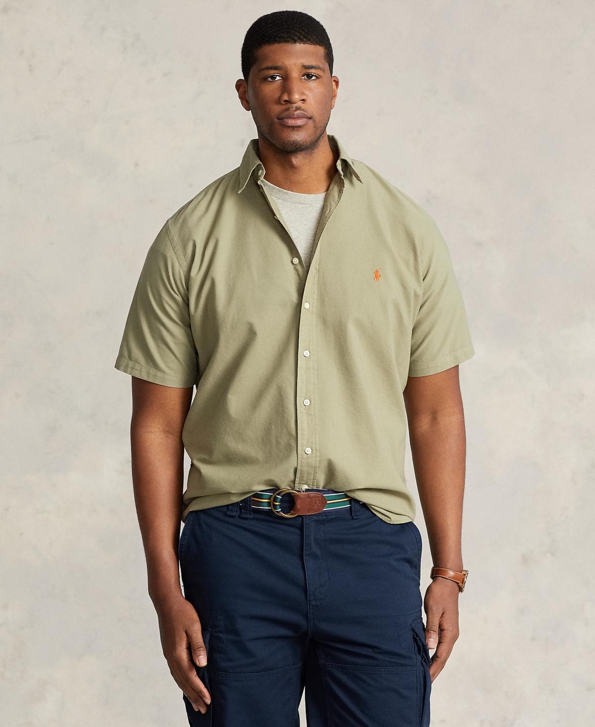 Polo Ralph Lauren Mens Big & Tall Garment-Dyed Oxford Shirt Product Image