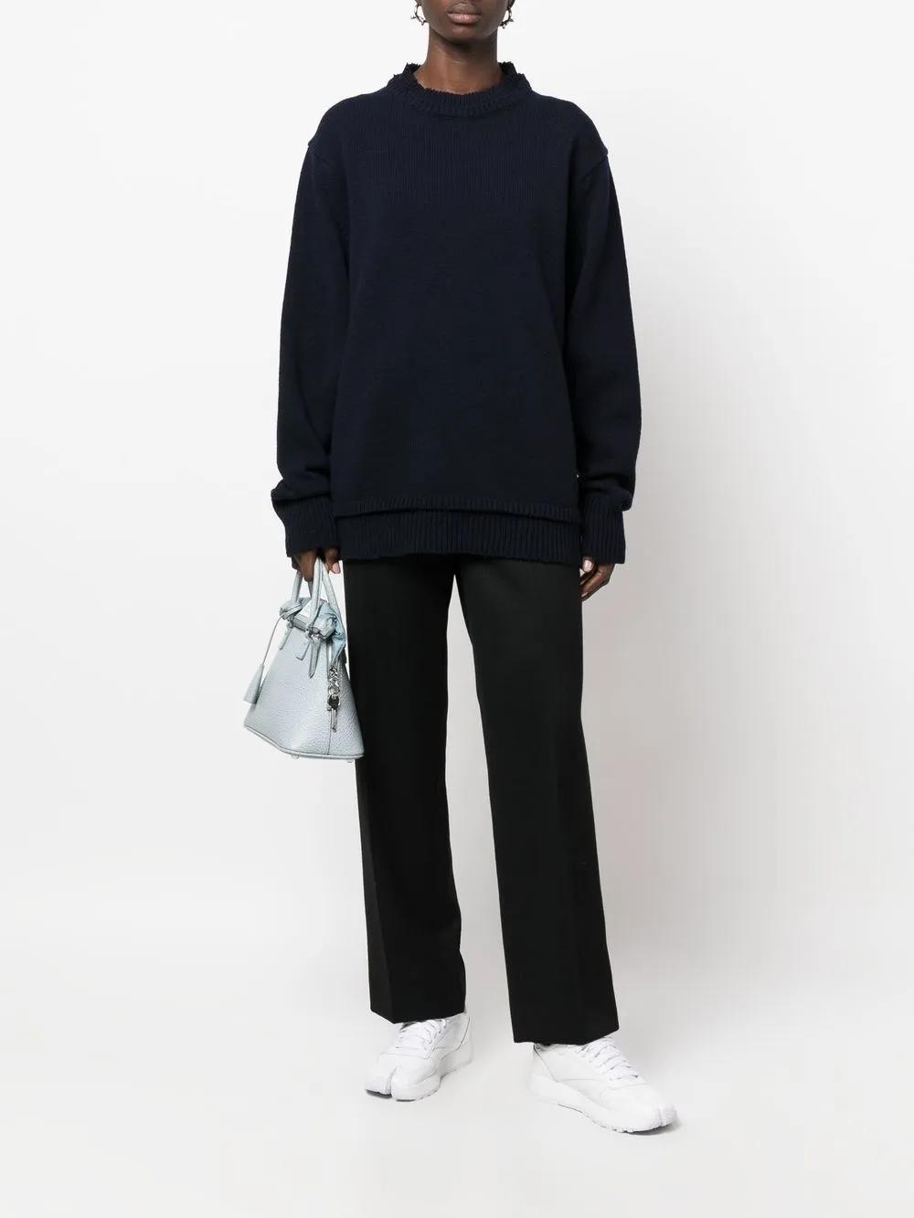 elbow-patch knitted jumper Product Image