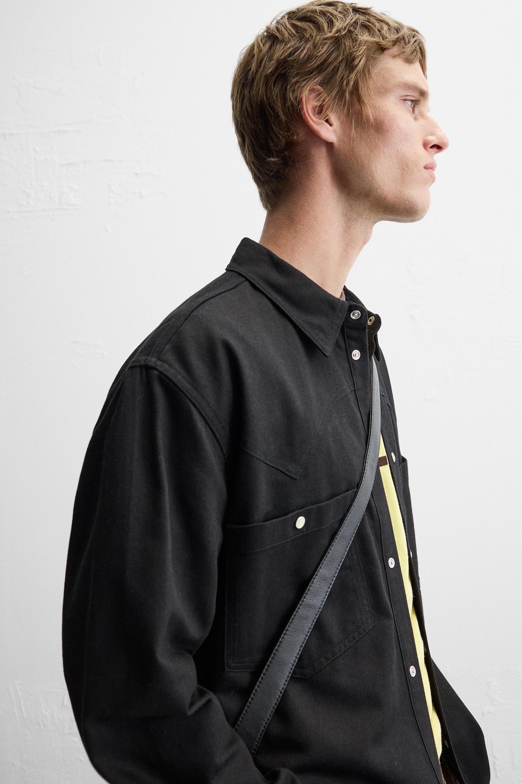 DENIM WESTERN SHIRT Product Image