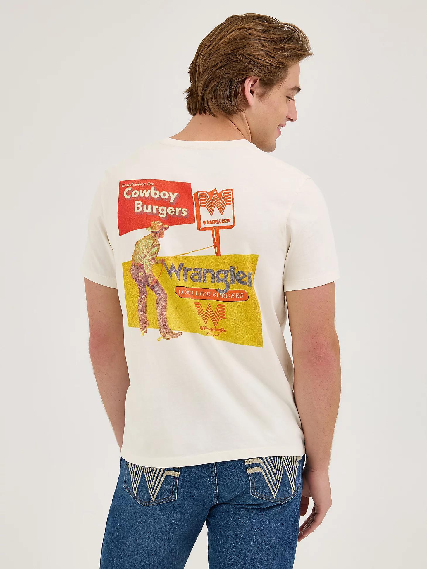 Wrangler x Whataburger Men's Cowboy Burgers T-Shirt | Men's SHIRTS | Wrangler® Product Image
