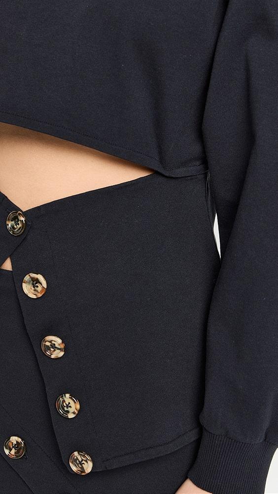 A.W.A.K.E. MODE Jersey Sweatshirt | Shopbop Product Image