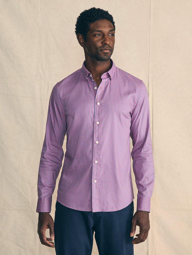 Movement™ Shirt - Blue Rose Gingham Male Product Image