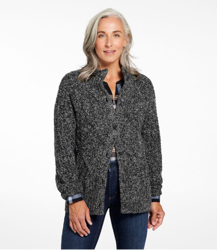 
                            
                                
                                    
                                
                            Women's 1912 Heritage Wool Blend Mockneck Cardigan
                         Product Image