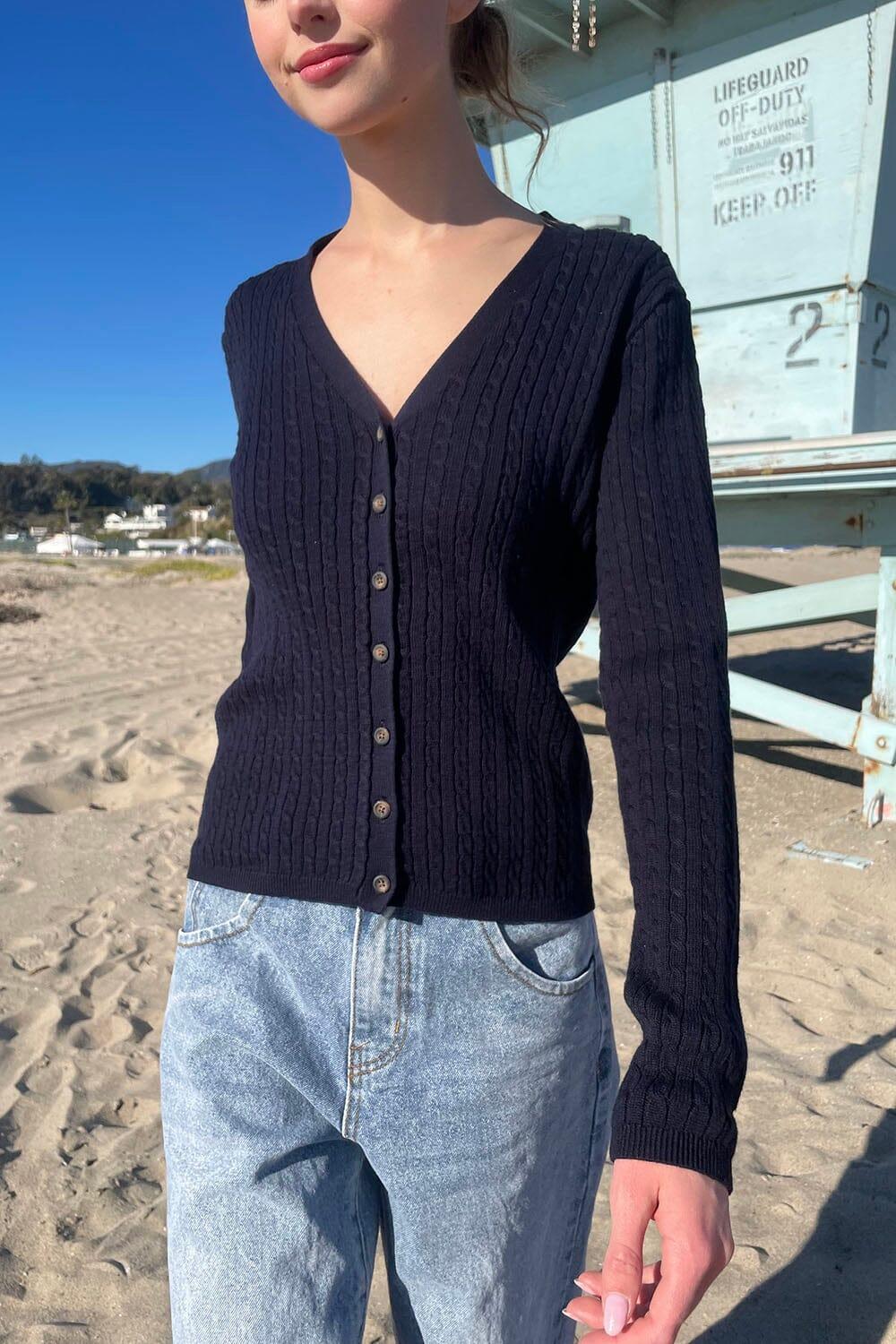 Zoe V-Neck Cardigan Product Image