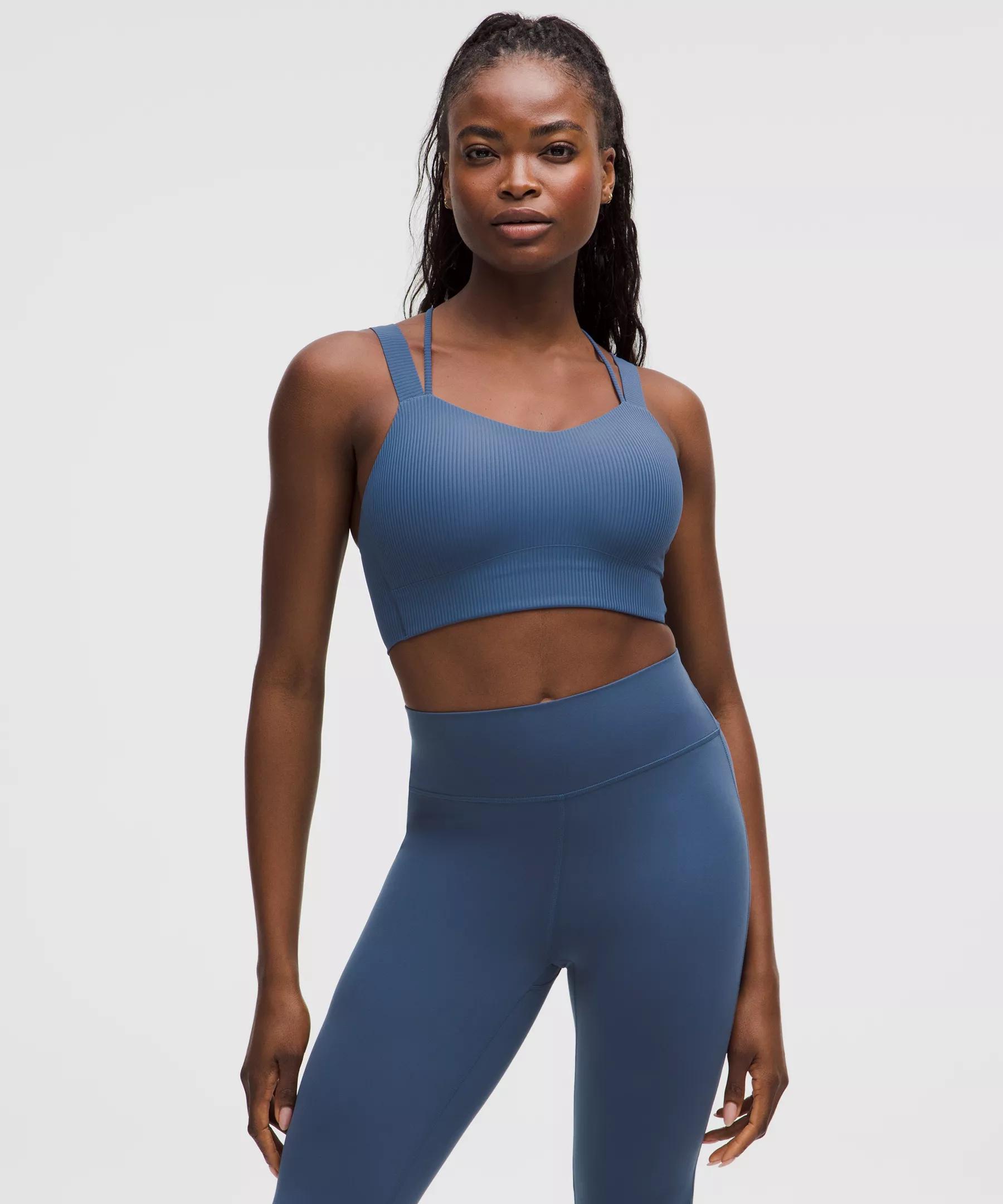 Like a Cloud Ribbed Longline Bra *Light Support, D/DD Cup Product Image