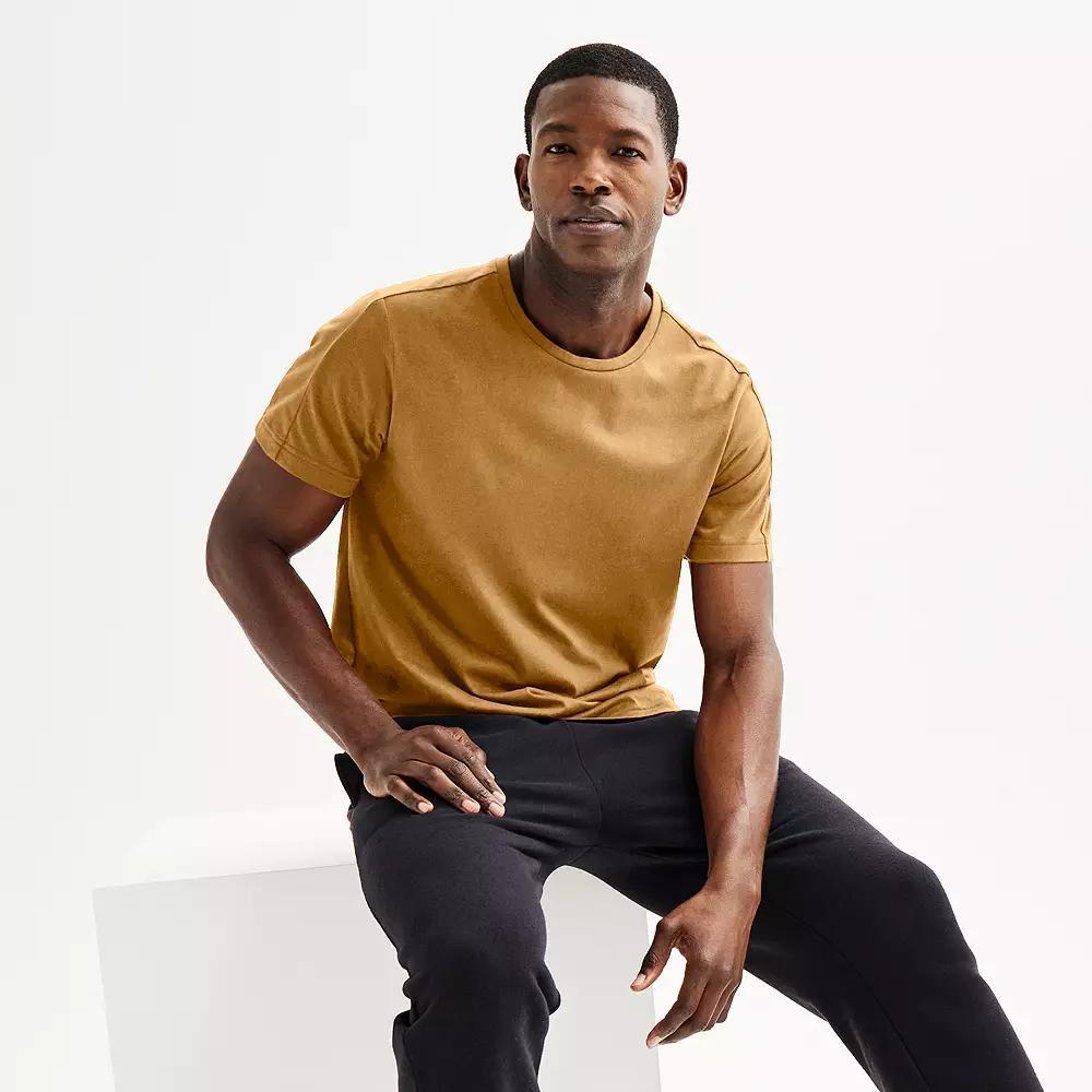 Men's Tek Gear® Essential Gear Tee, Size: Small, Mineral Black Product Image