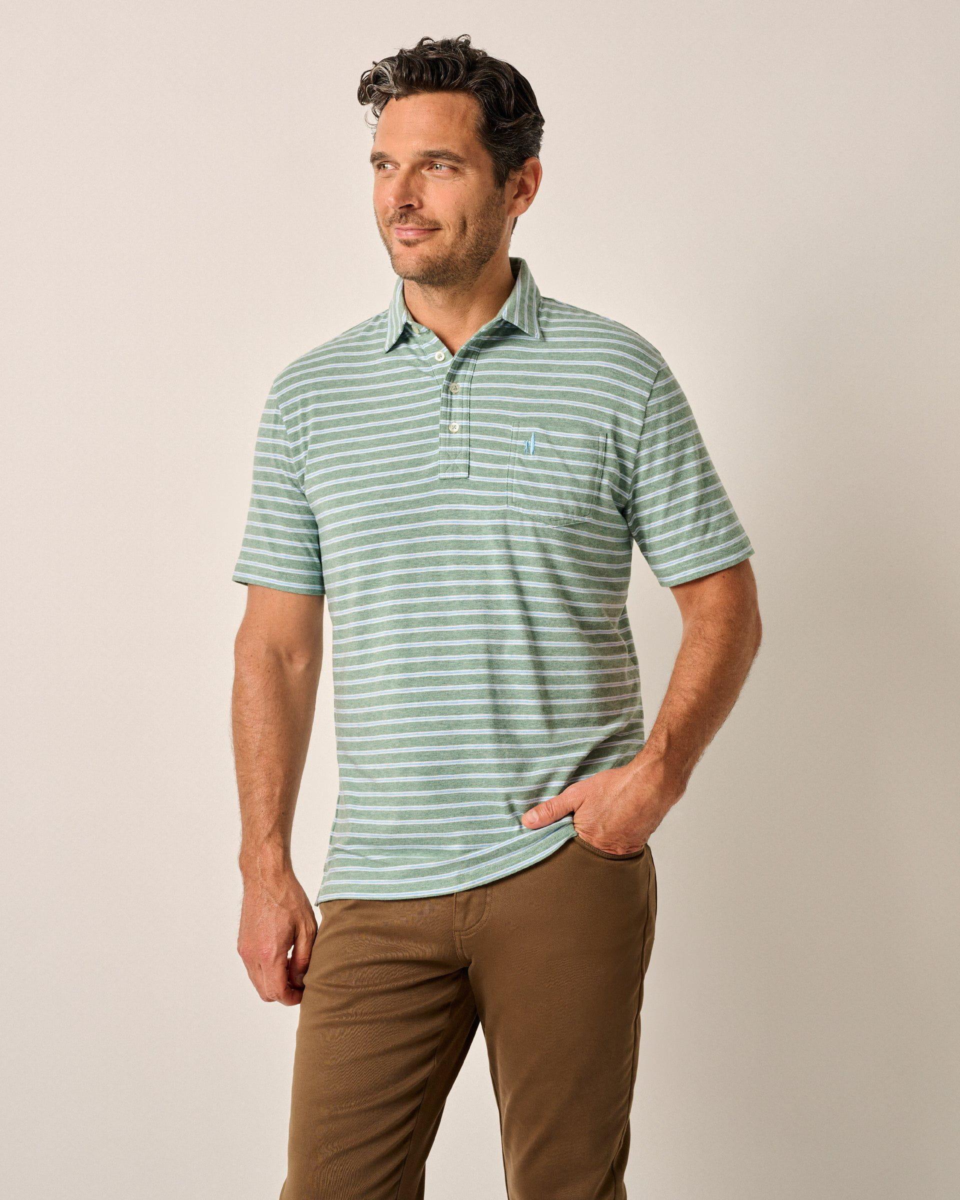 The Matthis Stripe Original Polo Male Product Image