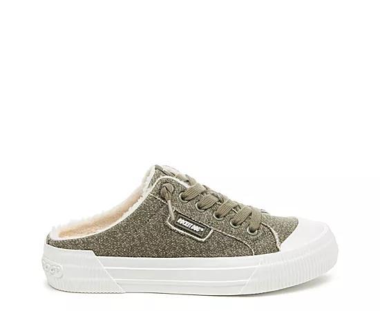 Rocket Dog Womens Cheery Mule Slip-On Sneakers Green Product Image