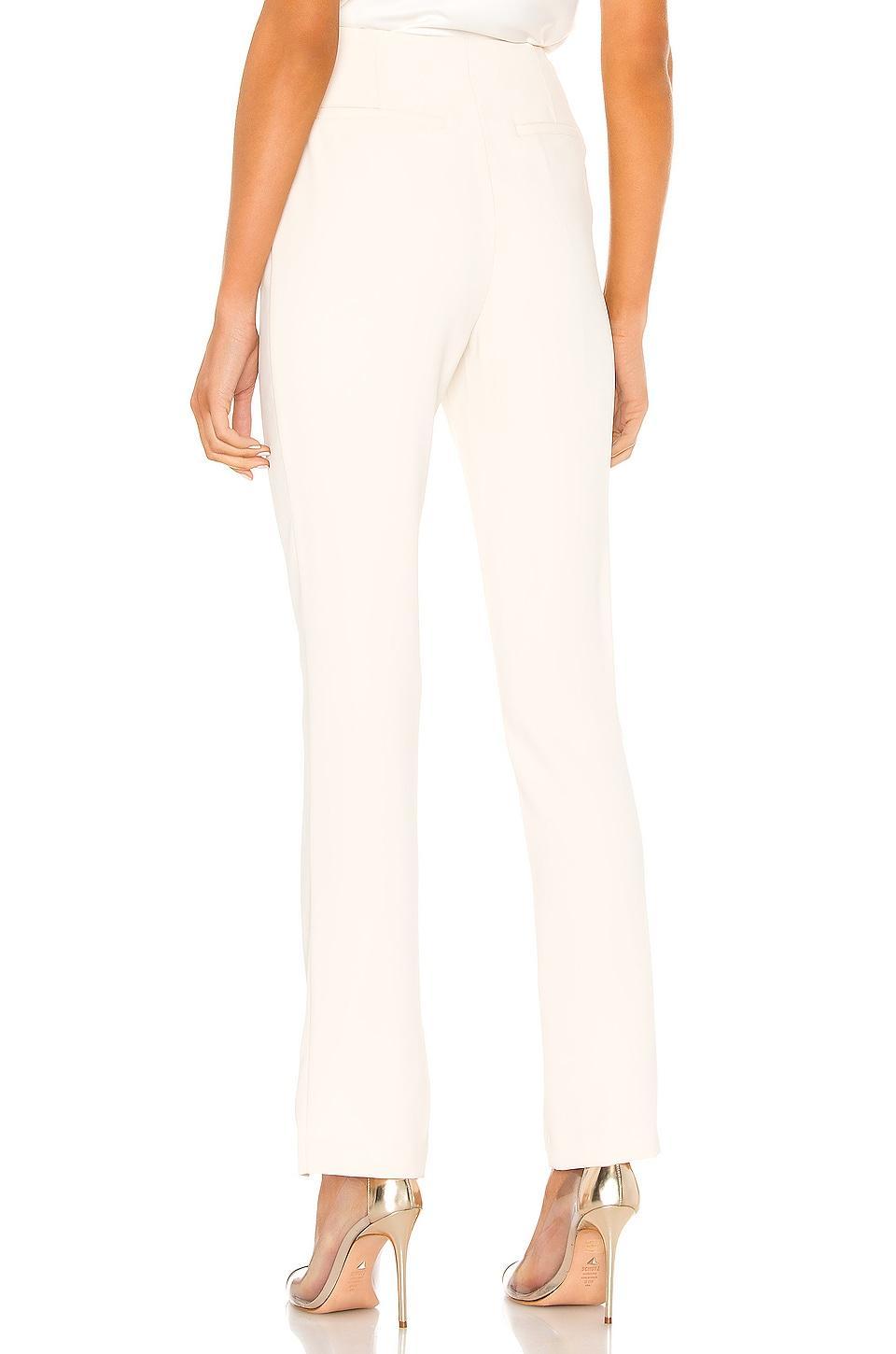 L'ACADEMIE The Hanriette Pant In Ivory Product Image