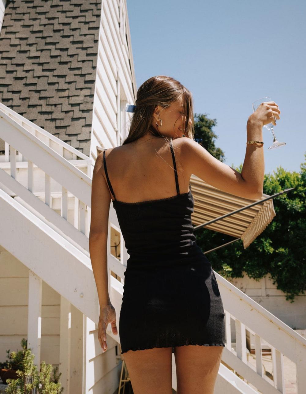 DIPPIN' DAISY'S Amber Dress - BLACK Product Image