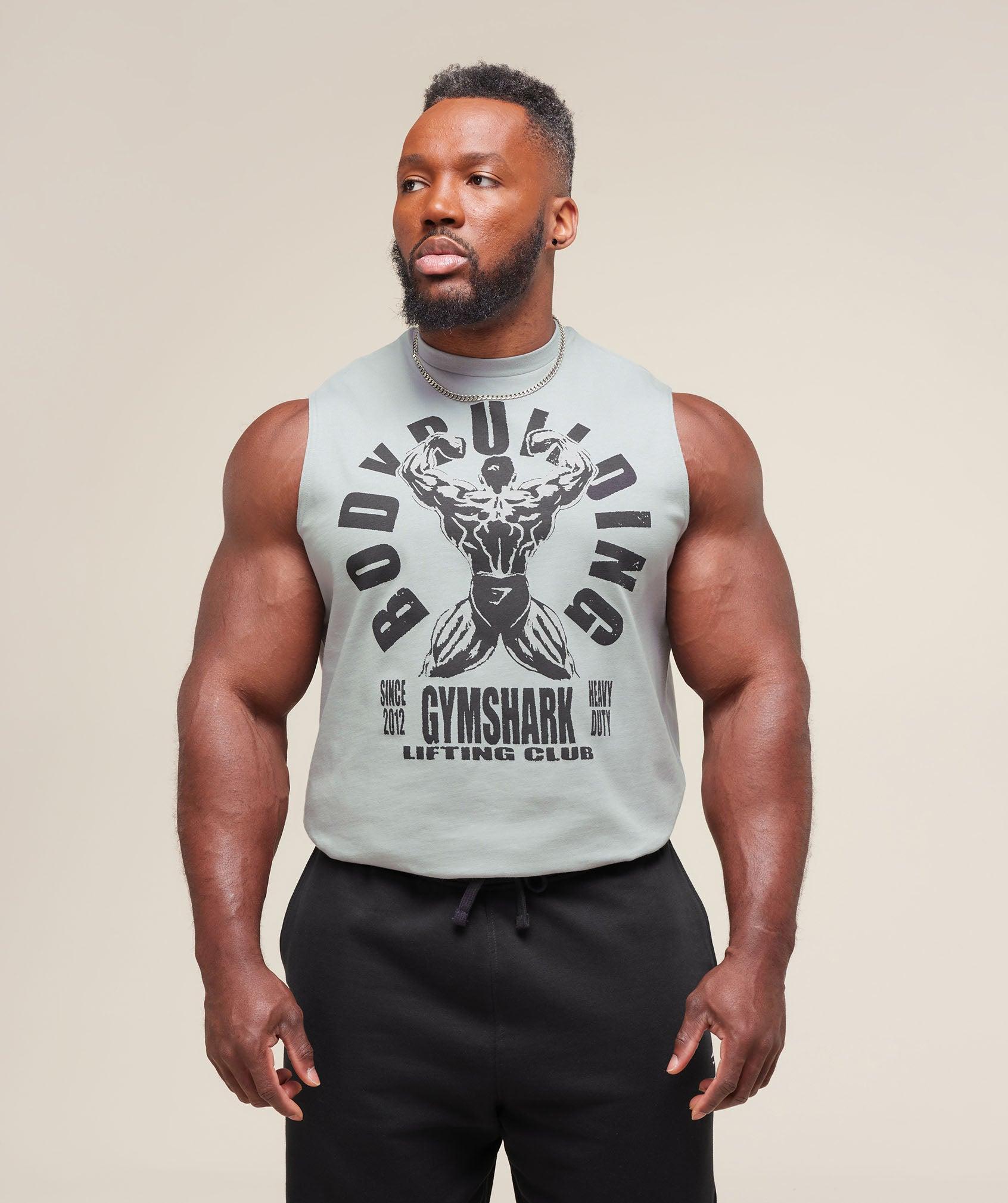 Gymshark Lifting Club Flex Tank - Smokey Grey Male Product Image