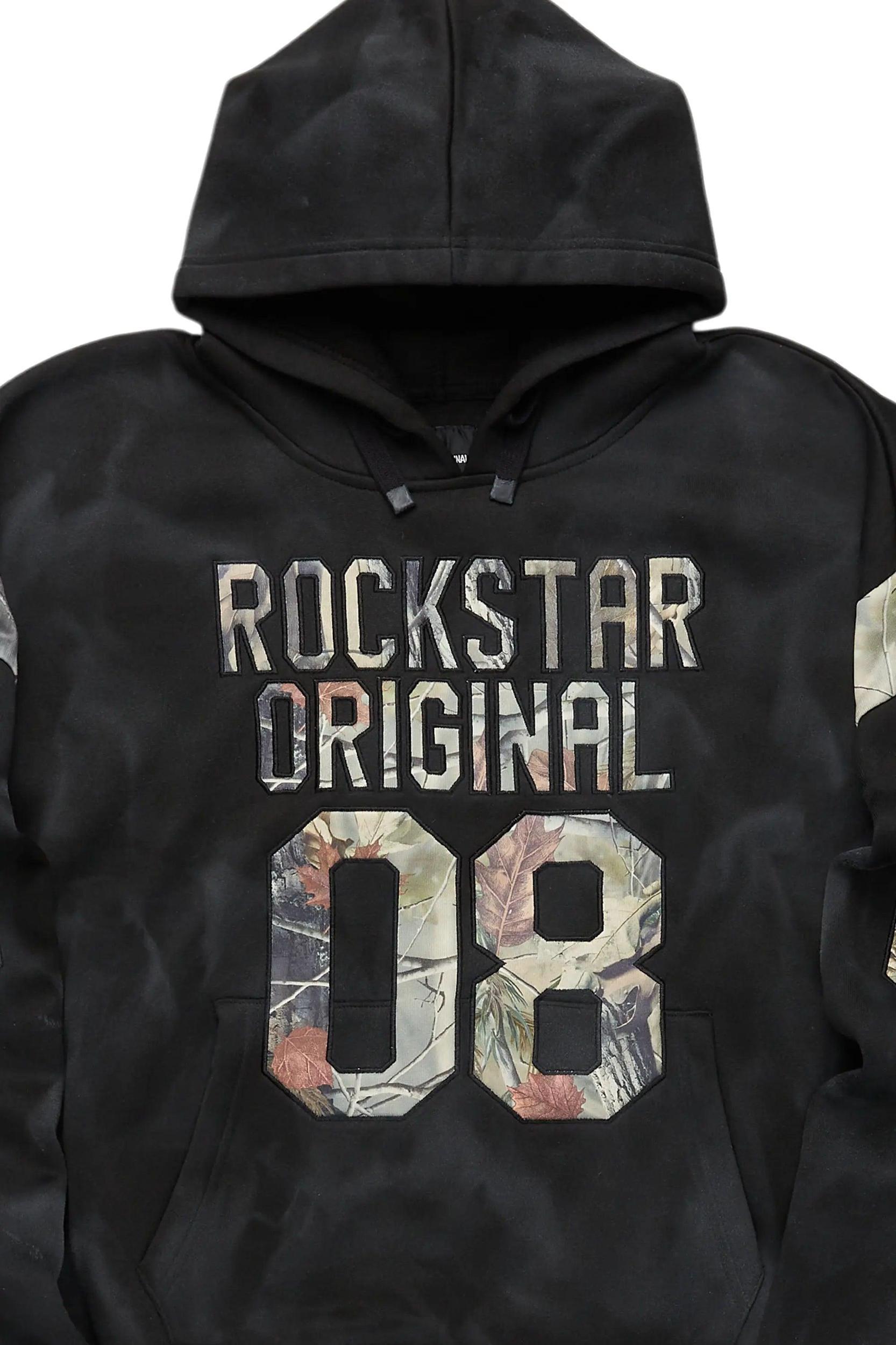 Atiya Black Oversized Hoodie Female Product Image