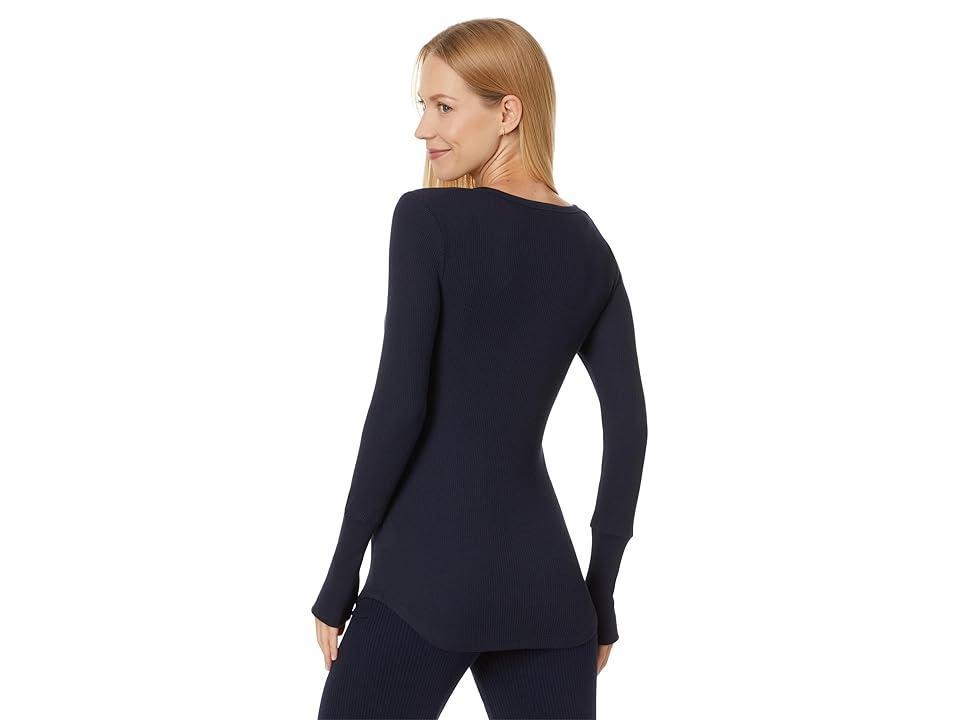 Splendid Thermal Forever Henley Long Sleeve Shirt Product Image