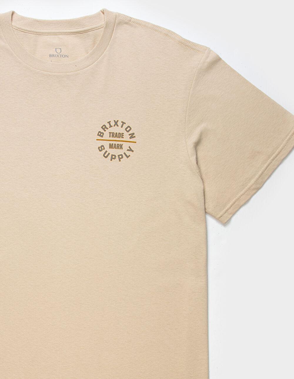 BRIXTON Oath V Mens Tee - Cream/Multi Product Image