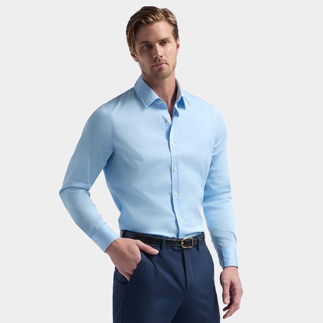 STRETCH COTTON DRESS SHIRT Product Image