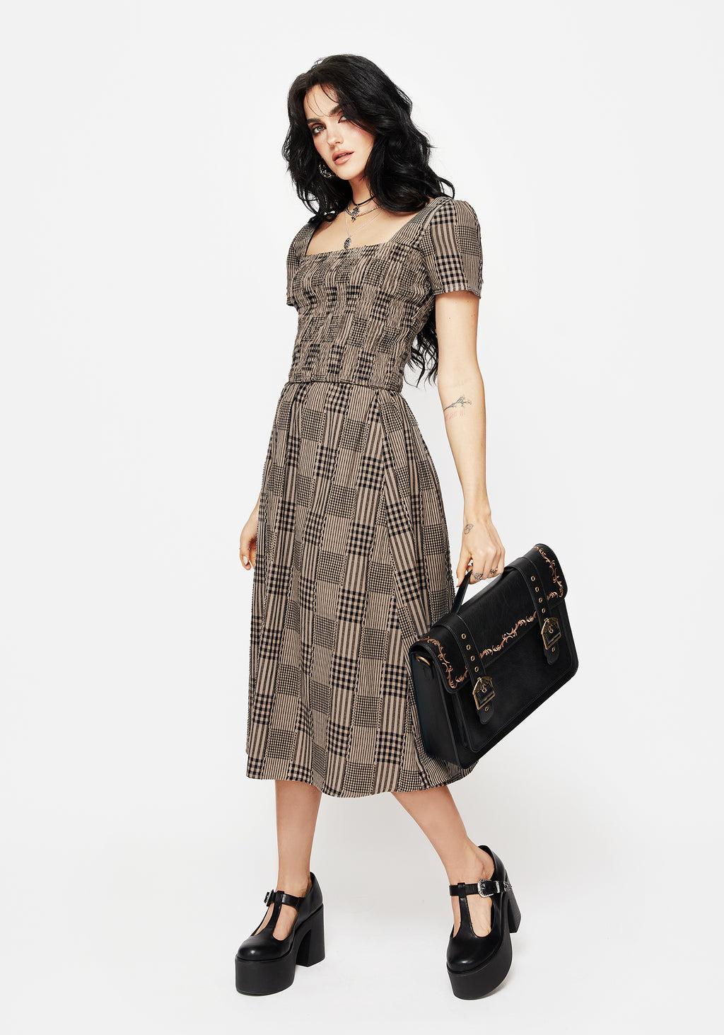 Mabel Check Top Product Image