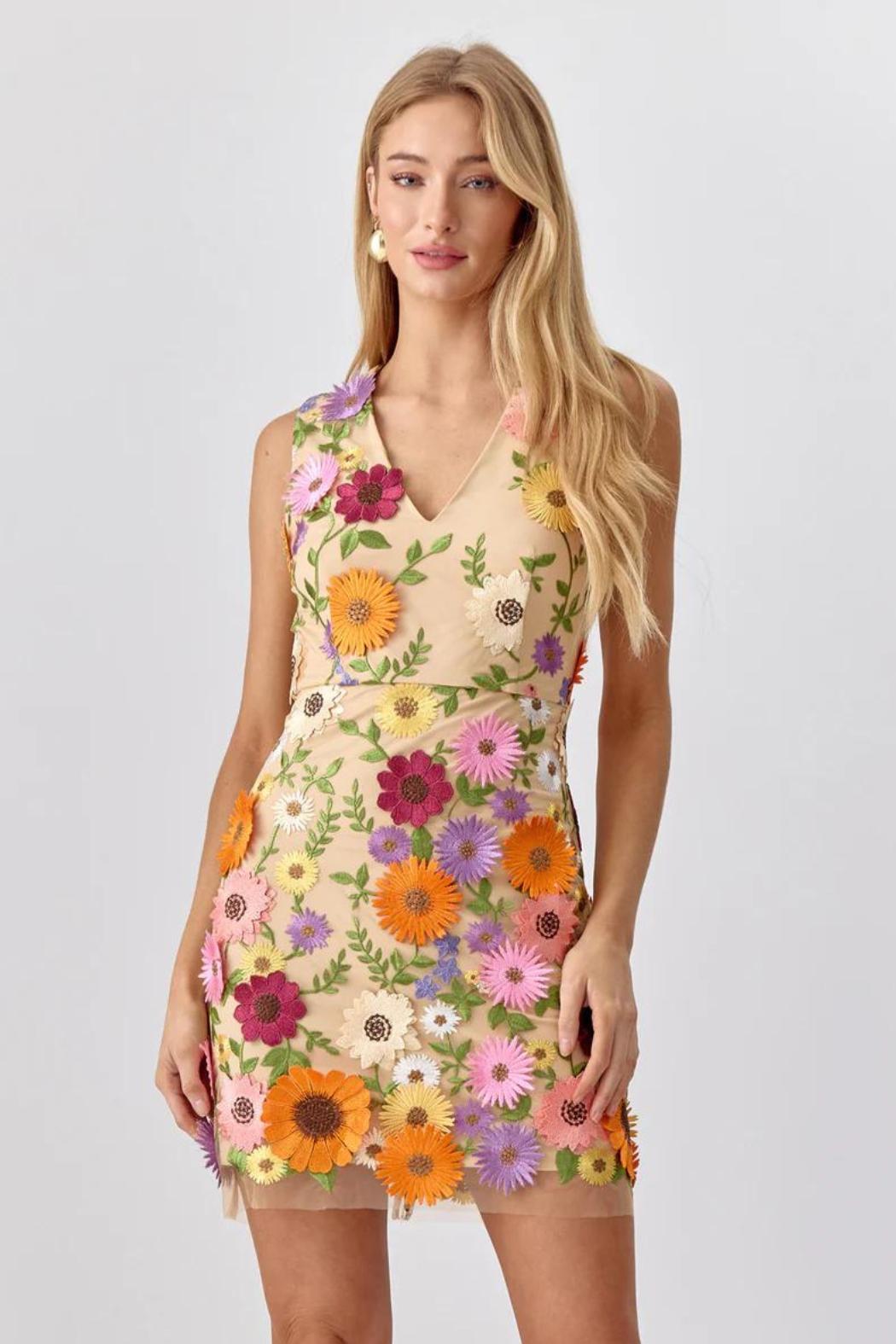 "Justine" Floral Dress Product Image