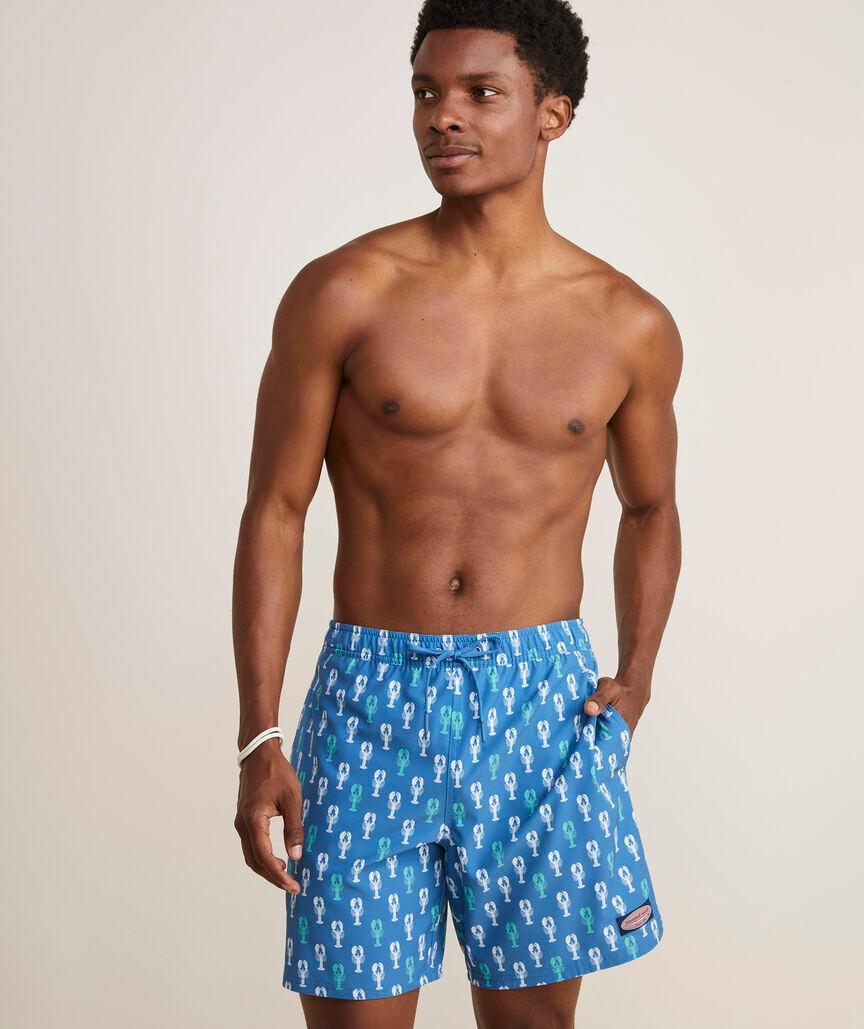 7 Inch Printed Chappy Swim Trunks Product Image