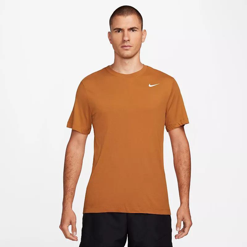 Big & Tall Nike Dri-FIT Training Tee, Men's, Size: 3XL, Black Grey Product Image