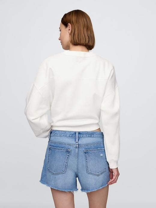 VintageSoft Wedge Crewneck Sweatshirt Product Image