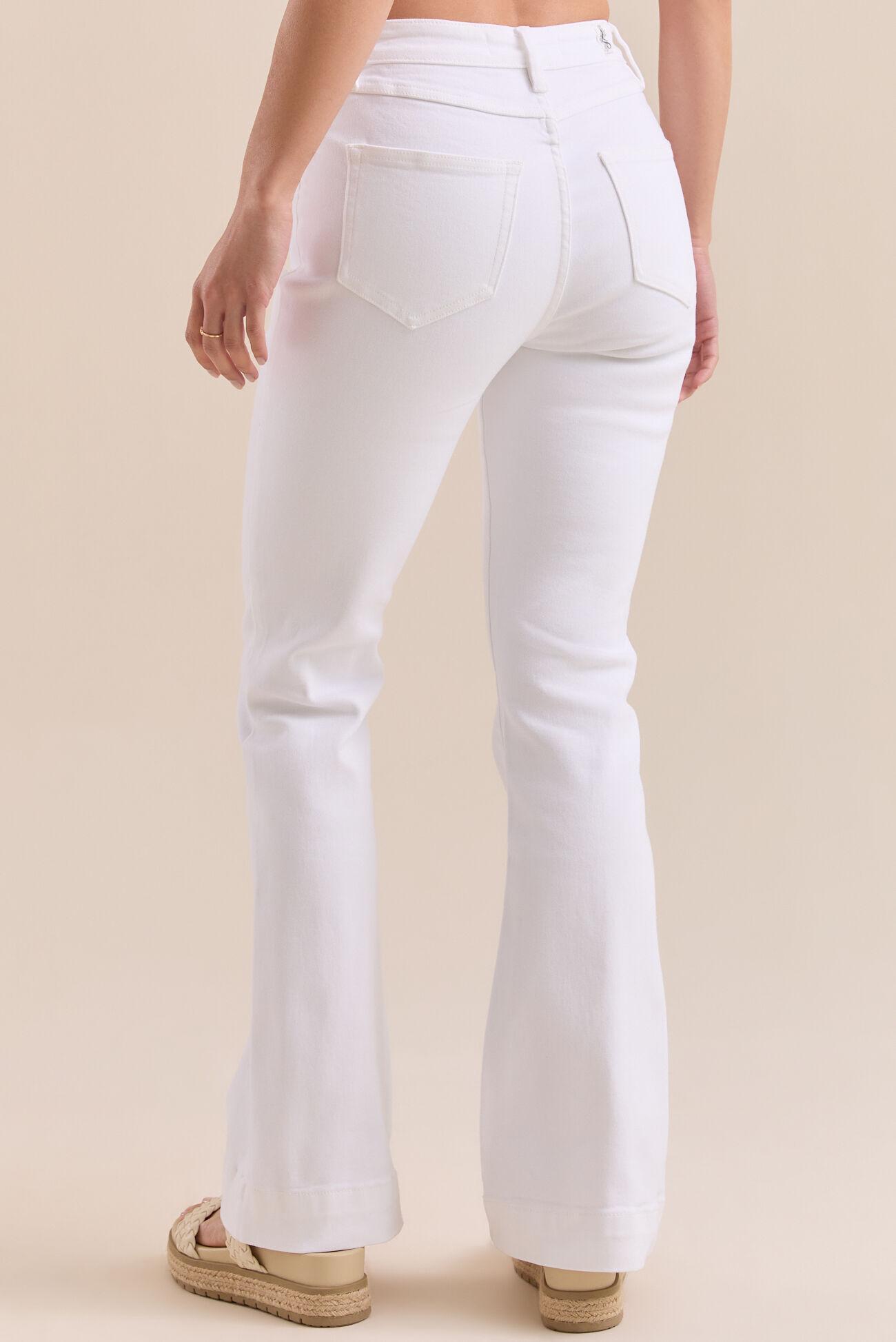 Emberly Front Pocket Flare Jeans Product Image