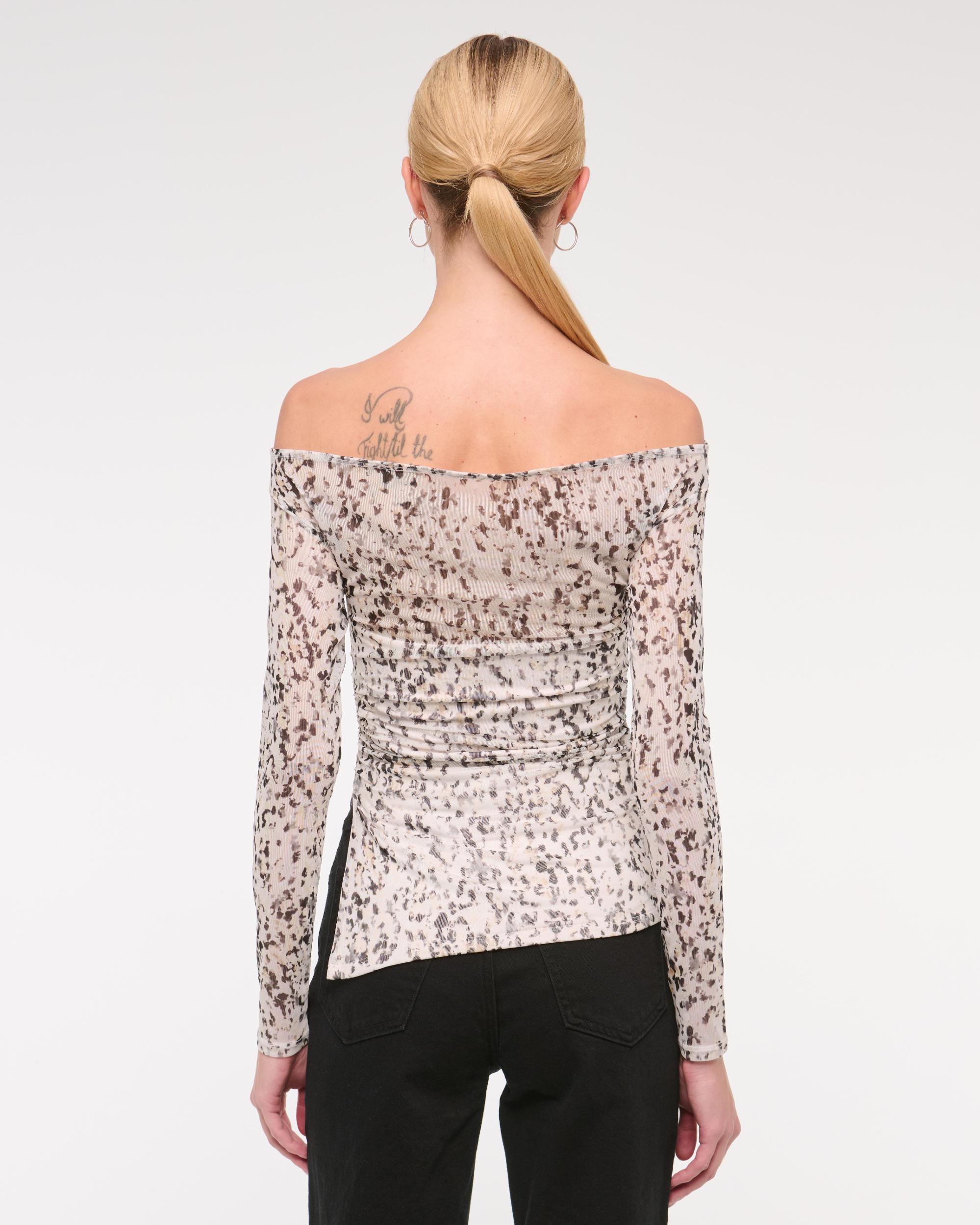 Off-The-Shoulder Draped Top Product Image