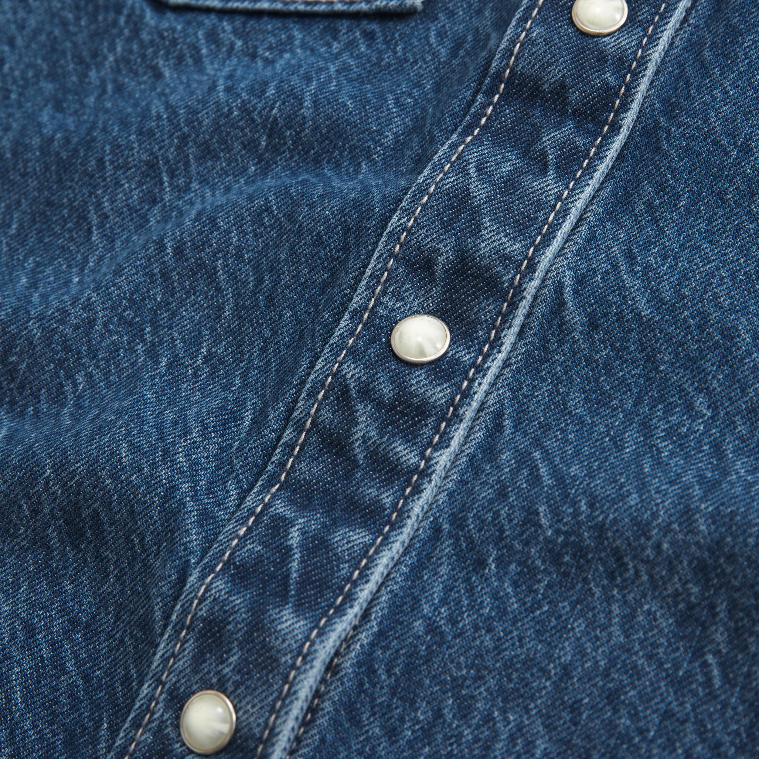 Western Denim Shirt Product Image