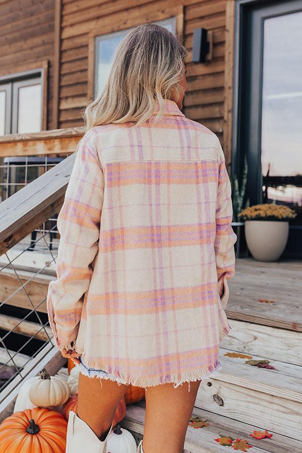 Campfire Cozies Plaid Jacket Product Image
