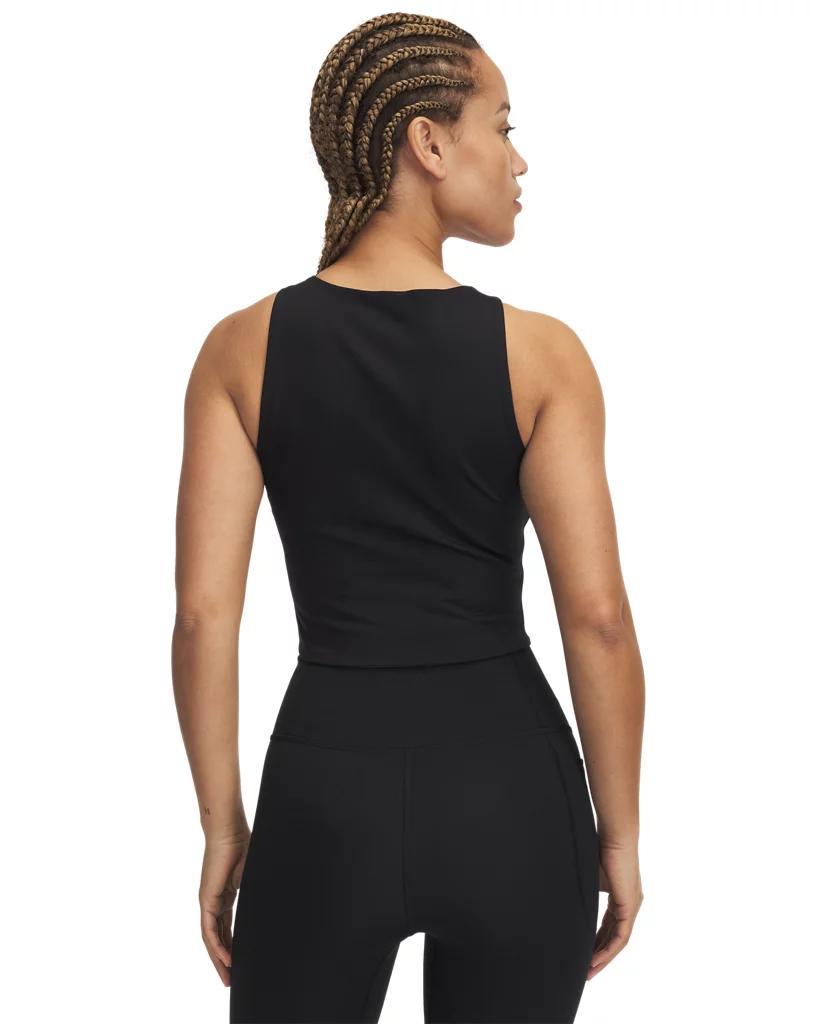 Women's UA Motion Fitted Crop Tank Product Image