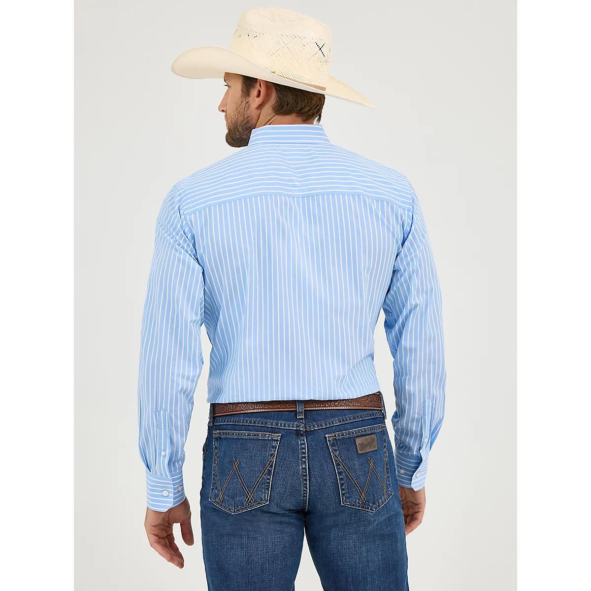 Men's Cody Johnson One Pocket Button Down Shirt in Ceramic Print Product Image