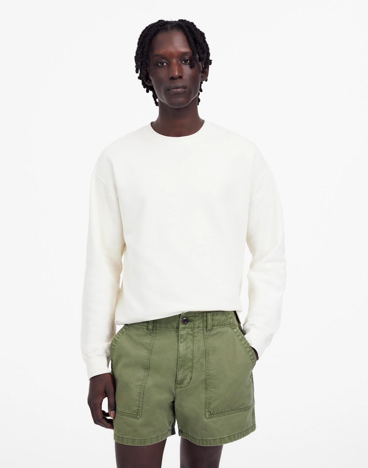 Fatigue Shorts in Garment-Dyed Cotton Twill Product Image