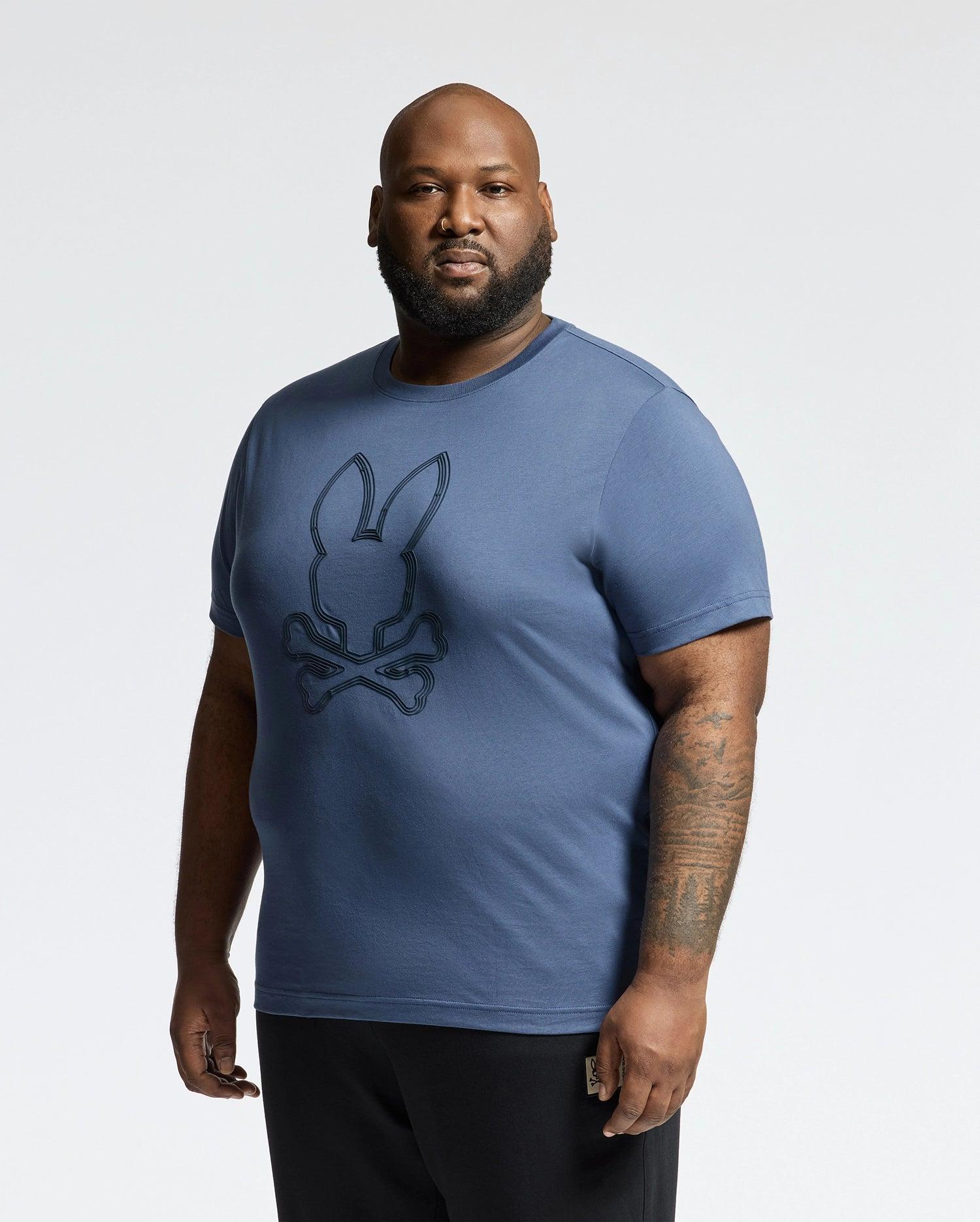 MENS BIG AND TALL MONARC FRONT BUNNY GRAPHIC TEE - B9U211E200 Male Product Image
