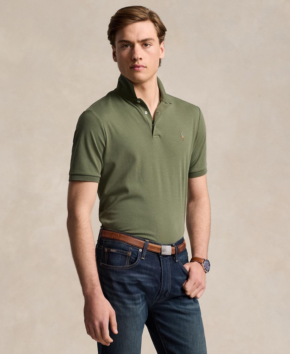 Polo Ralph Lauren Classic Fit Soft Cotton Polo Shirt Product Image