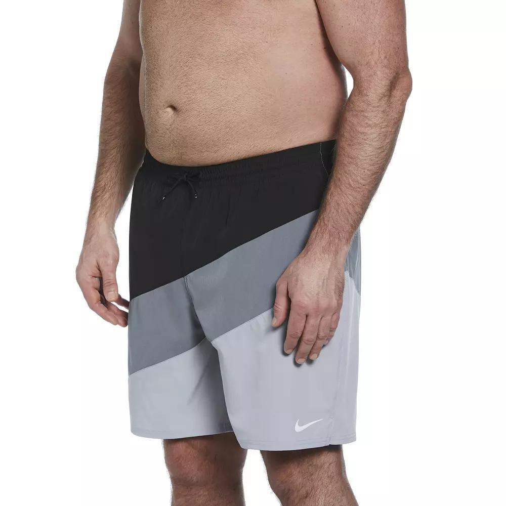 Big & Tall Nike 9-in. Color Surge Volley Swim Trunks, Mens Product Image