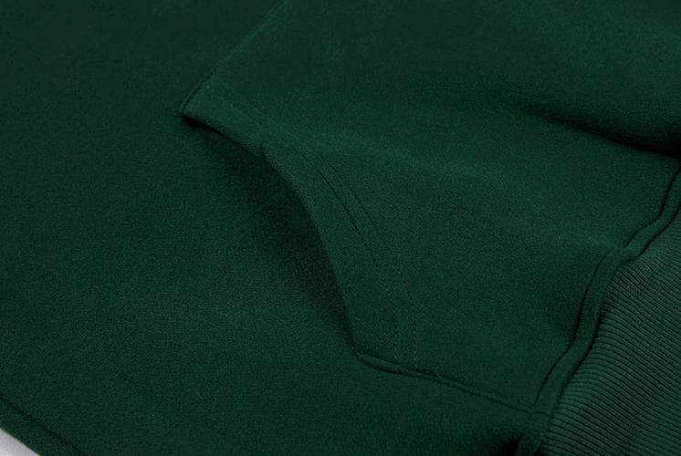 RT No. 3079 GREEN LETTERED HOODIE Product Image