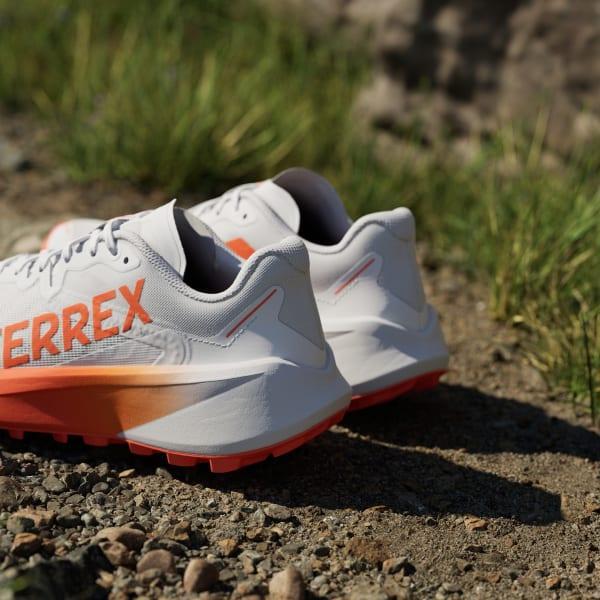 adidas Terrex Agravic 3 Trail Running Shoes Cloud White 10 Womens Product Image