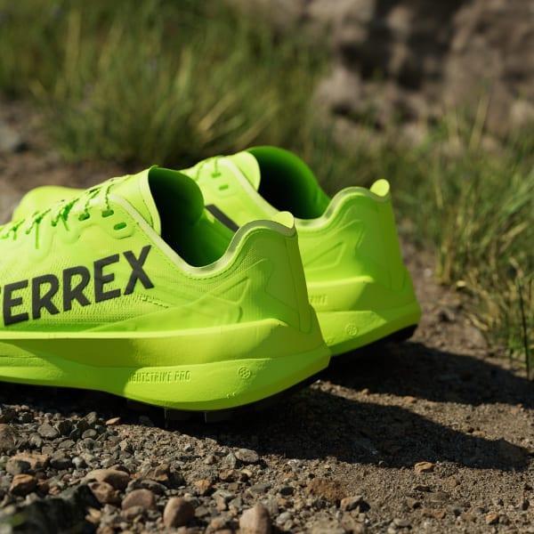 adidas Terrex Agravic Speed Trail Running Shoes Lucid Lemon 13 Mens Product Image