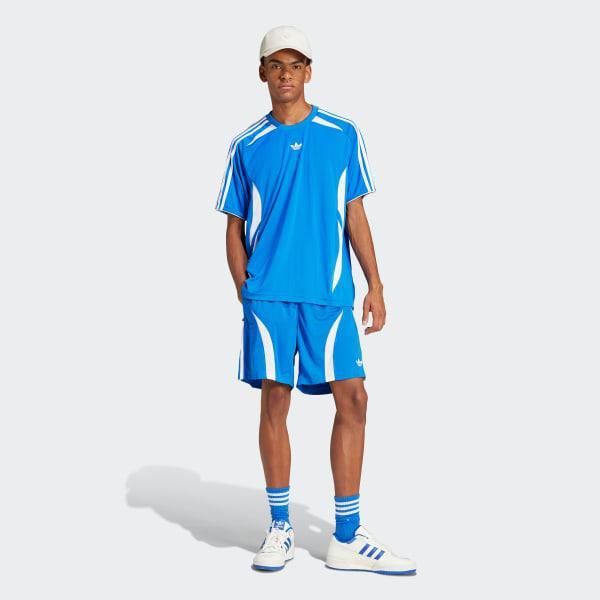 adidas Adicolor Teamgeist Tee Blue L Mens Product Image