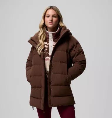 Columbia Womens Amaze Puff Mid Hooded Jacket- Product Image