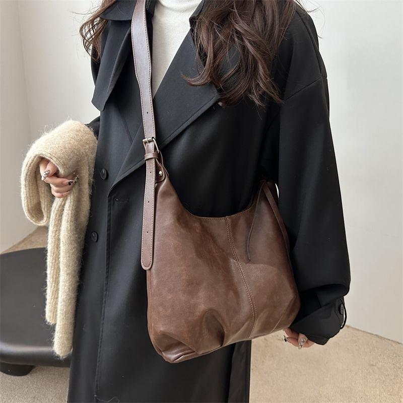 Faux Leather Tote Bag Product Image